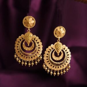 Exquisite 22K Gold Earrings
