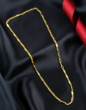 Classic Flat Link Gold Chain